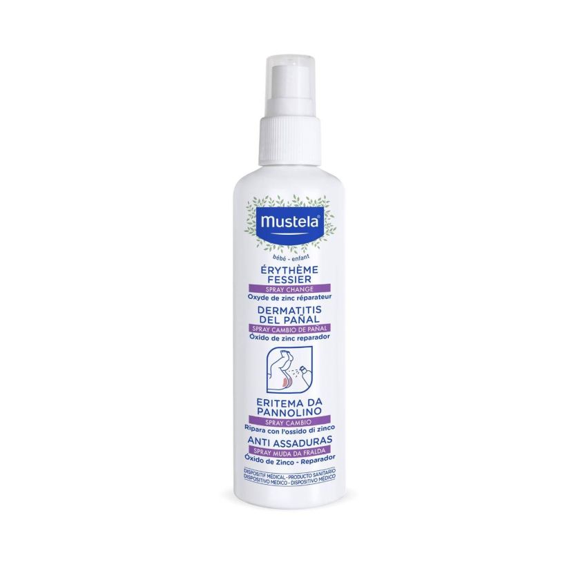 Mustela Spray Riparatore con Ossido di Zinco, 75ml