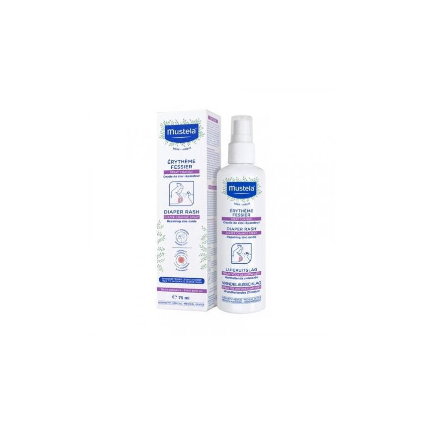 Mustela Spray Riparatore con Ossido di Zinco, 75ml