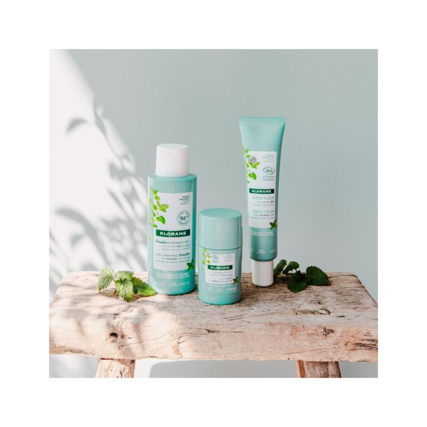 Klorane Bio Maschera Stick Purificante con Menta Acquatica - 25g