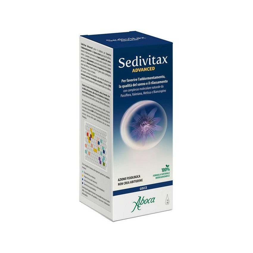 Sedivitax Advanced - Gocce Calmanti per Il Sonno, 75ml