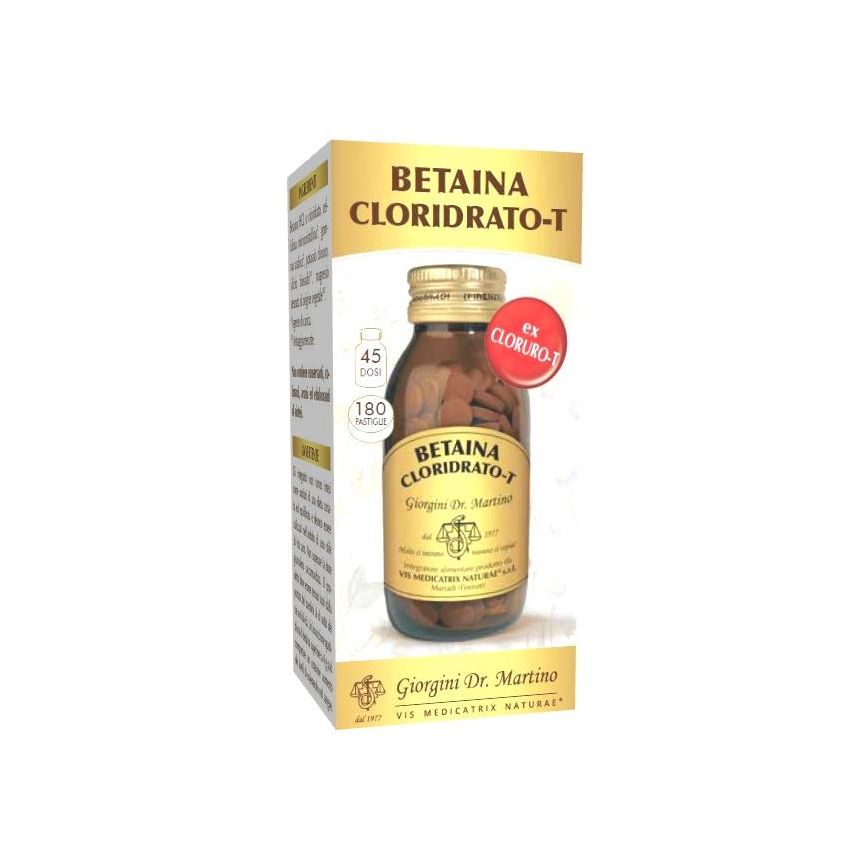Dr Giorgini Betaina Cloridrato - 180 Pastiglie