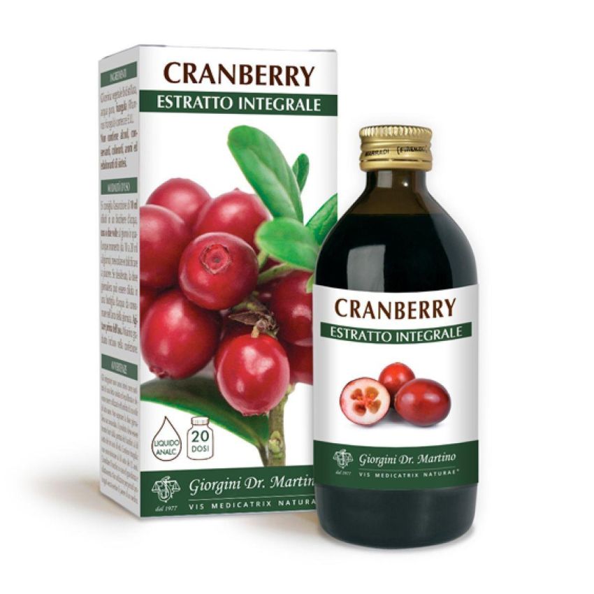 Dr Giorgini Estratto Integrale di Cranberry 200ml