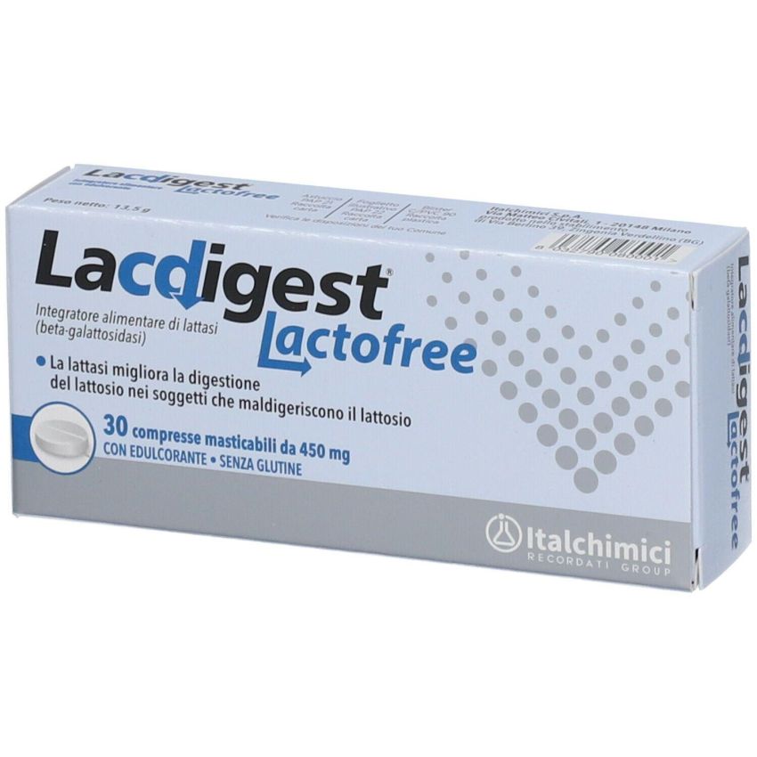 Lacdigest Lactofree: 30 Compresse Masticabili