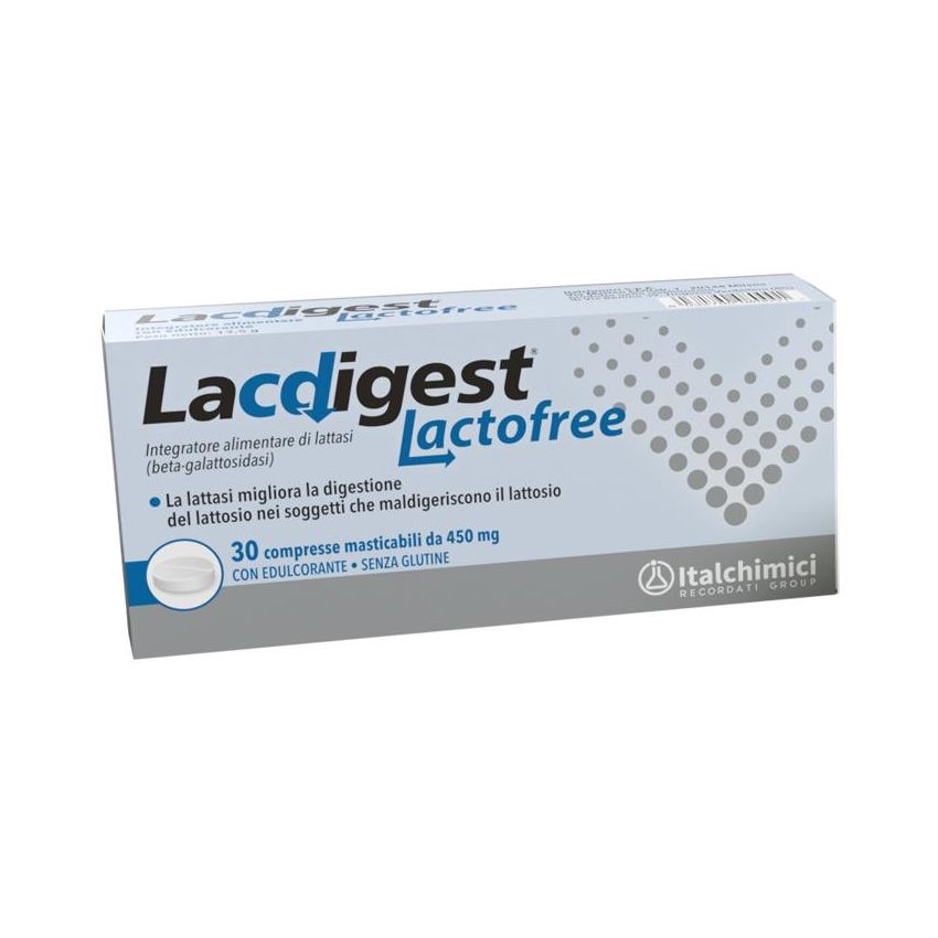 Lacdigest Lactofree: 30 Compresse Masticabili