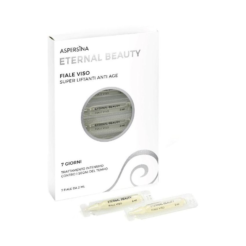 Aspersina Eternal Beauty: Set di 7 Fiale rinnovatrici per il viso da 2ml