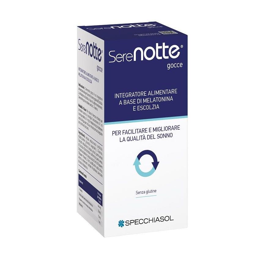 Specchiasol Serenotte - Gocce Calmanti per il Sonno, 20ml