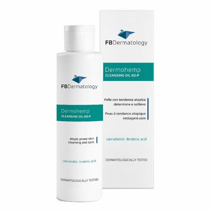Dermohemp Detergente Olio per Pelli con Tendenza Atopica - 150ml