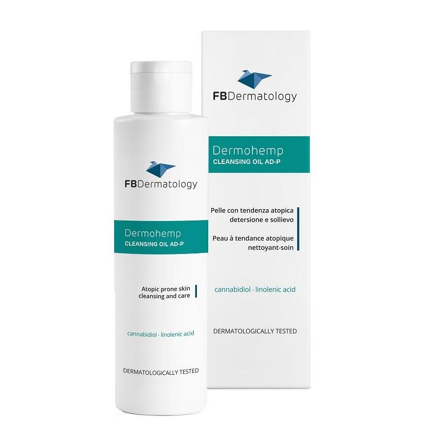Dermohemp Detergente Olio per Pelli con Tendenza Atopica - 150ml