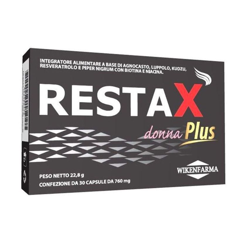 Restax Plus per Donne - Integratore di 30 Capsule