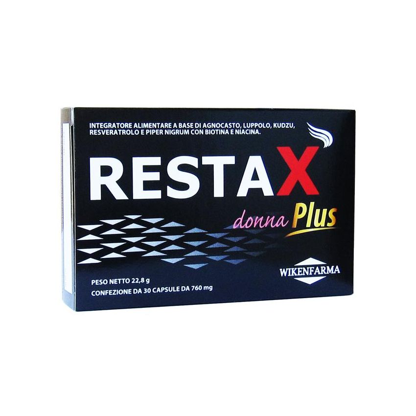 Restax Plus per Donne - Integratore di 30 Capsule