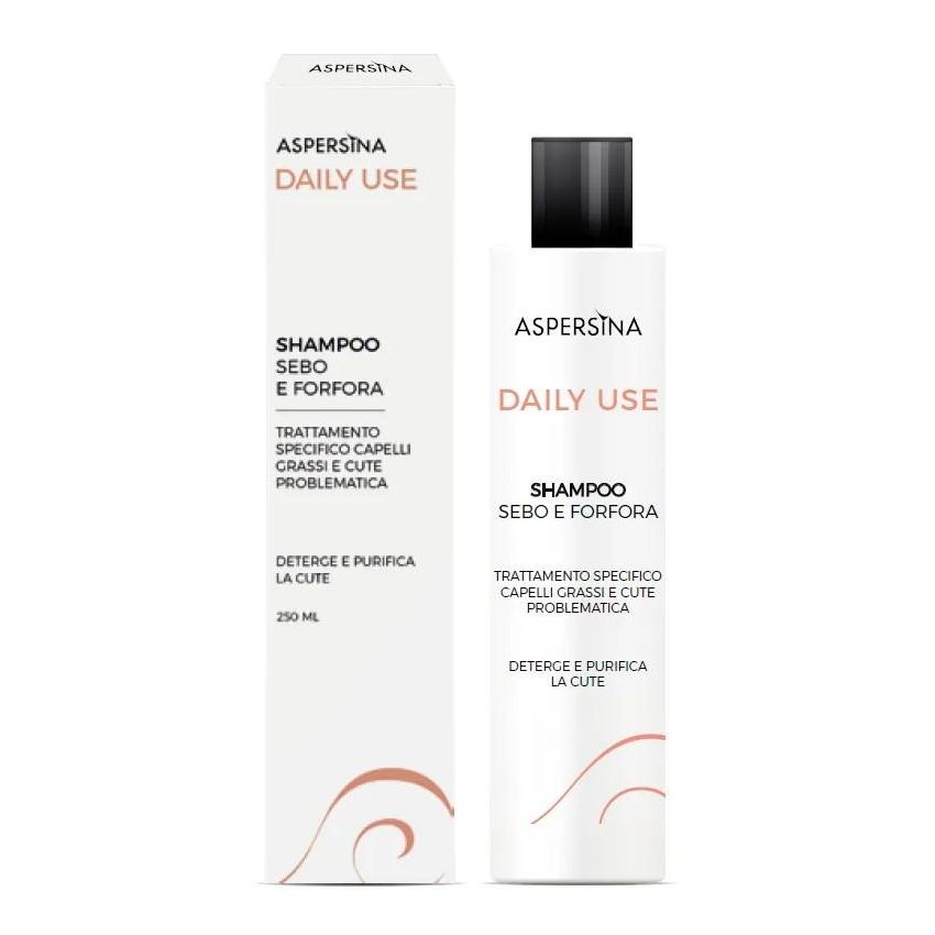 Aspersina Shampoo Anti-Sebo e Anti-Forfora, 250ml