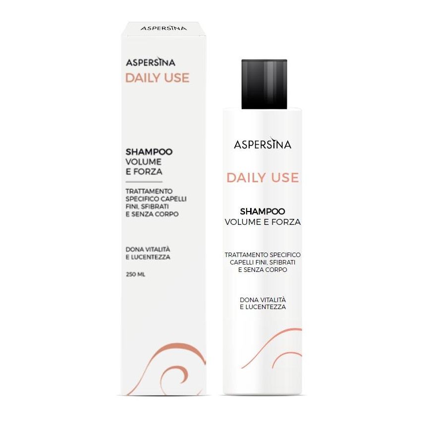 Aspersina Shampoo Intensificante per Volume e Forza, 250ml
