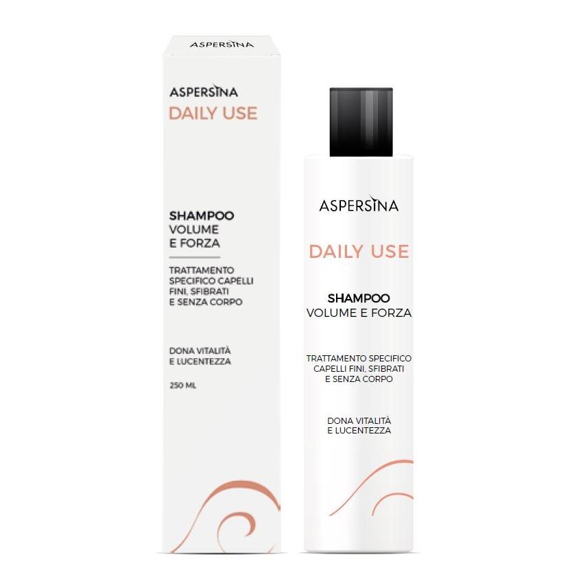 Aspersina Shampoo Intensificante per Volume e Forza, 250ml