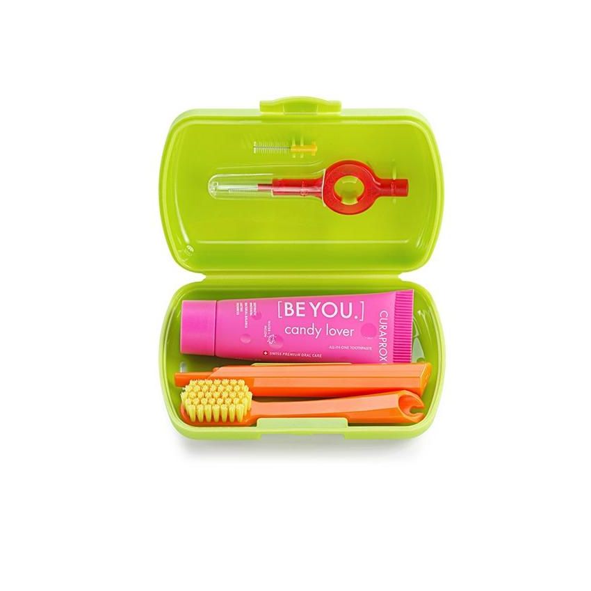 Curaprox Green Travel Dental Care Set