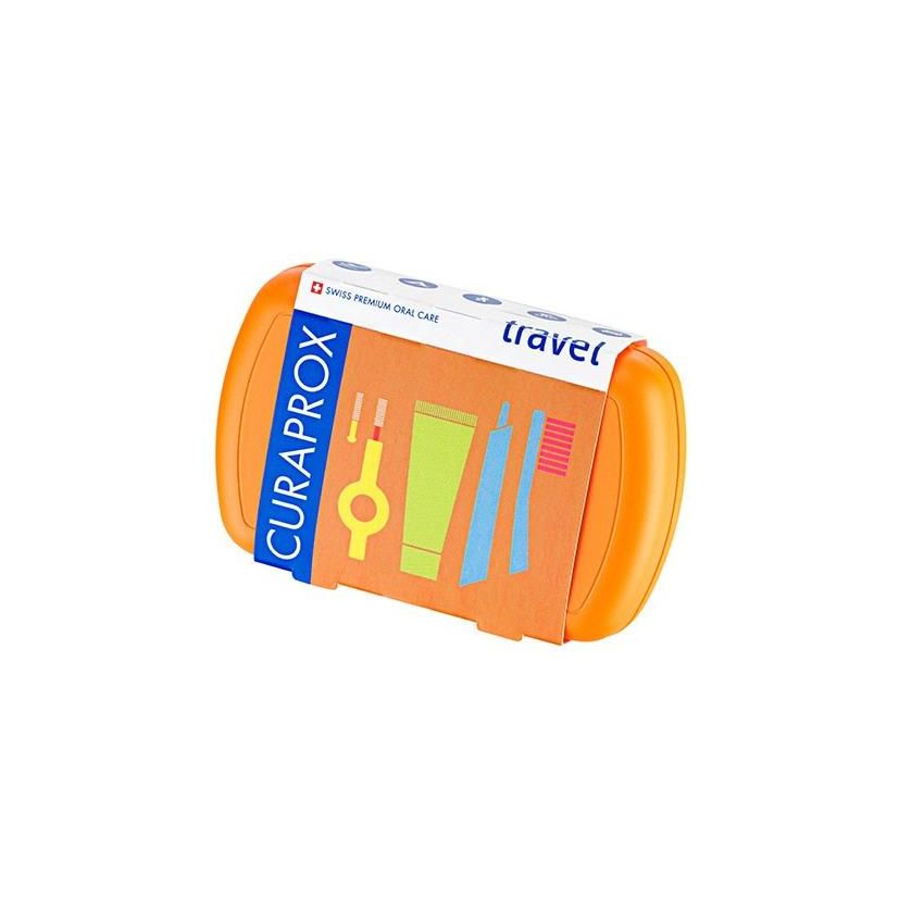 Curaprox Orange Travel Dental Care Set