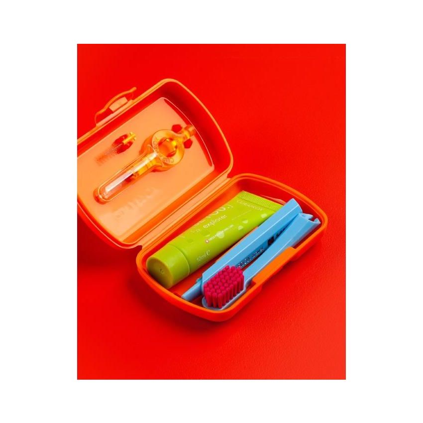 Curaprox Orange Travel Dental Care Set