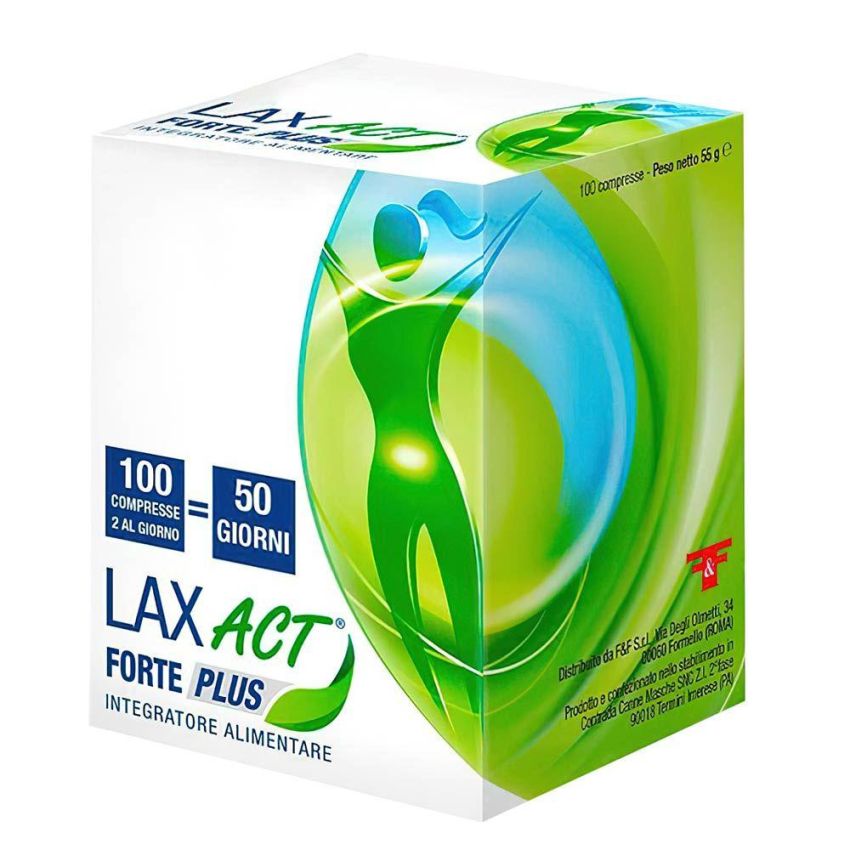 Lax Act Forte Plus Lassativo Potente - 100 Compresse
