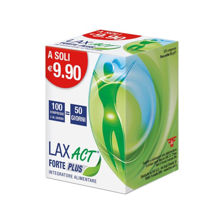Lax Act Forte Plus Lassativo Potente - 100 Compresse