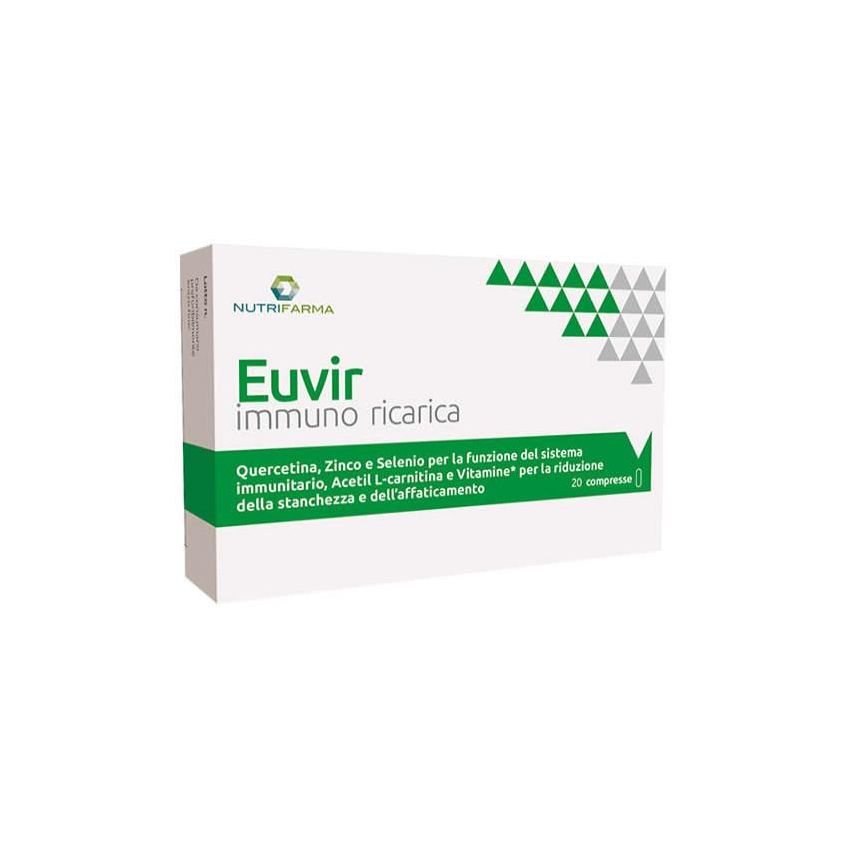 Euvir Immuno-Boost Ricarica - 20 Compresse