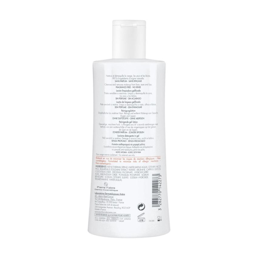 Avene Tolerance Gel Detergente per Viso e Occhi - 400ml