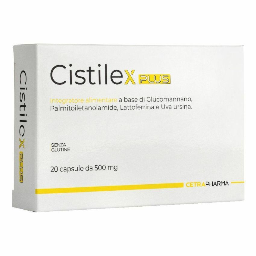 Cistilex Plus - Trattamento Urinario Avanzato, 20 Capsule