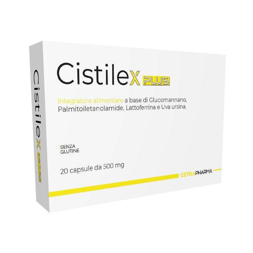 Cistilex Plus - Trattamento Urinario Avanzato, 20 Capsule