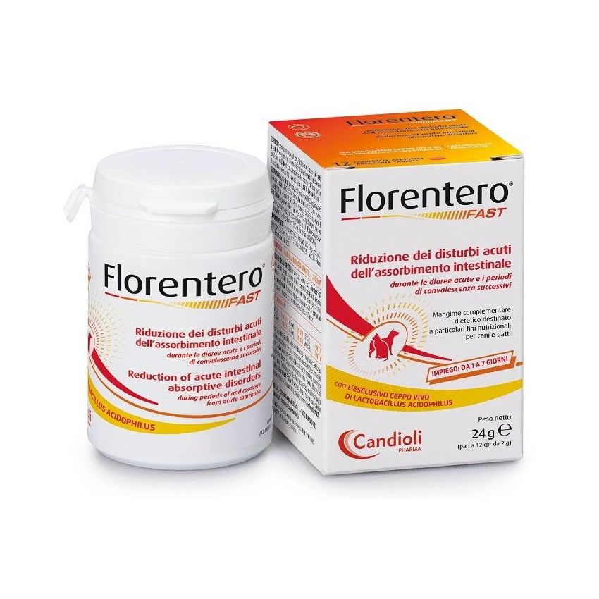 Candioli Florentero Fast - Integratore Alimentare per Cani e Gatti