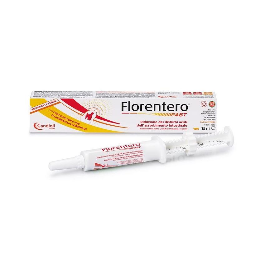 Siringa Dosatrice Florentero Fast 15ml per Cani e Gatti