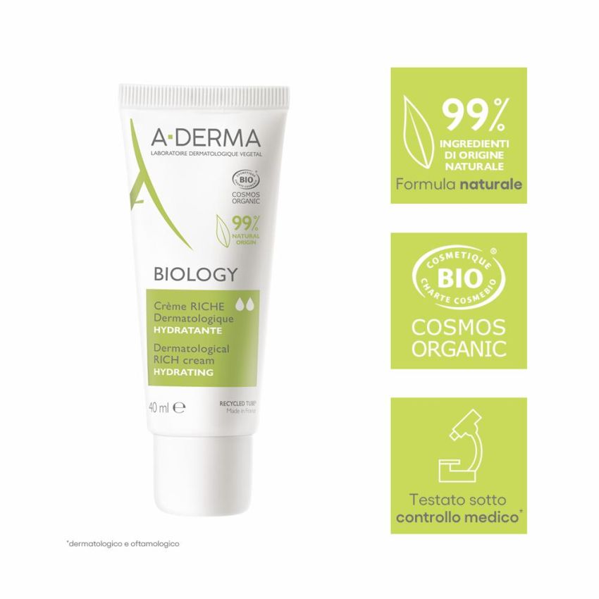 A-Derma Dermatological Rich Hydrating Cream 40ml