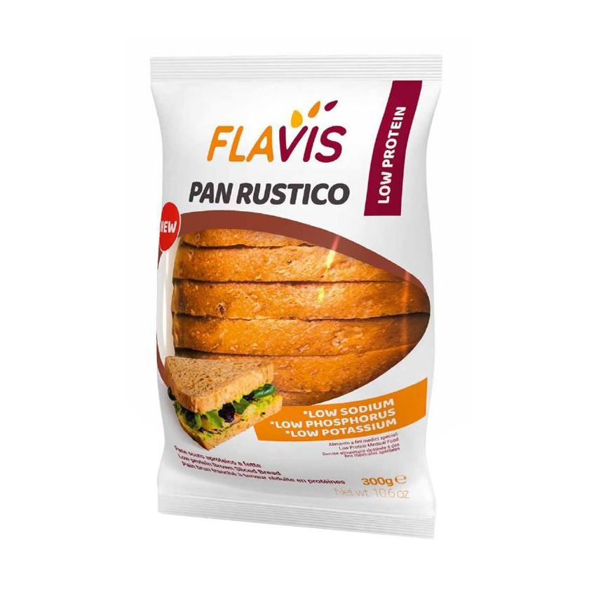 Mevalia Flavis Pan Rustico Pane senza Glutine 300g