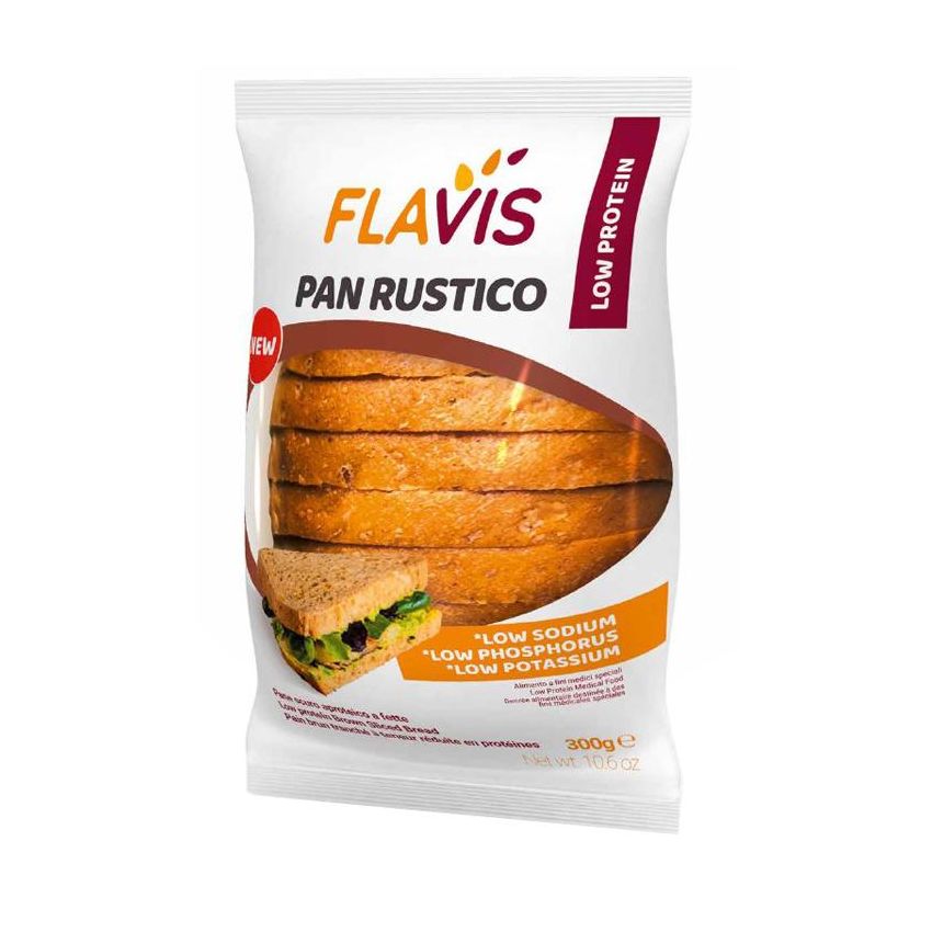 Mevalia Flavis Pan Rustico Pane senza Glutine 300g