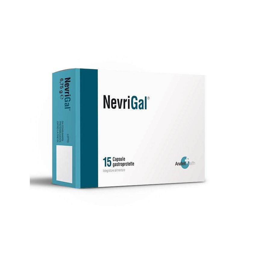 NevriGal - Integratore alimentare in capsule, confezione da 15 pezzi