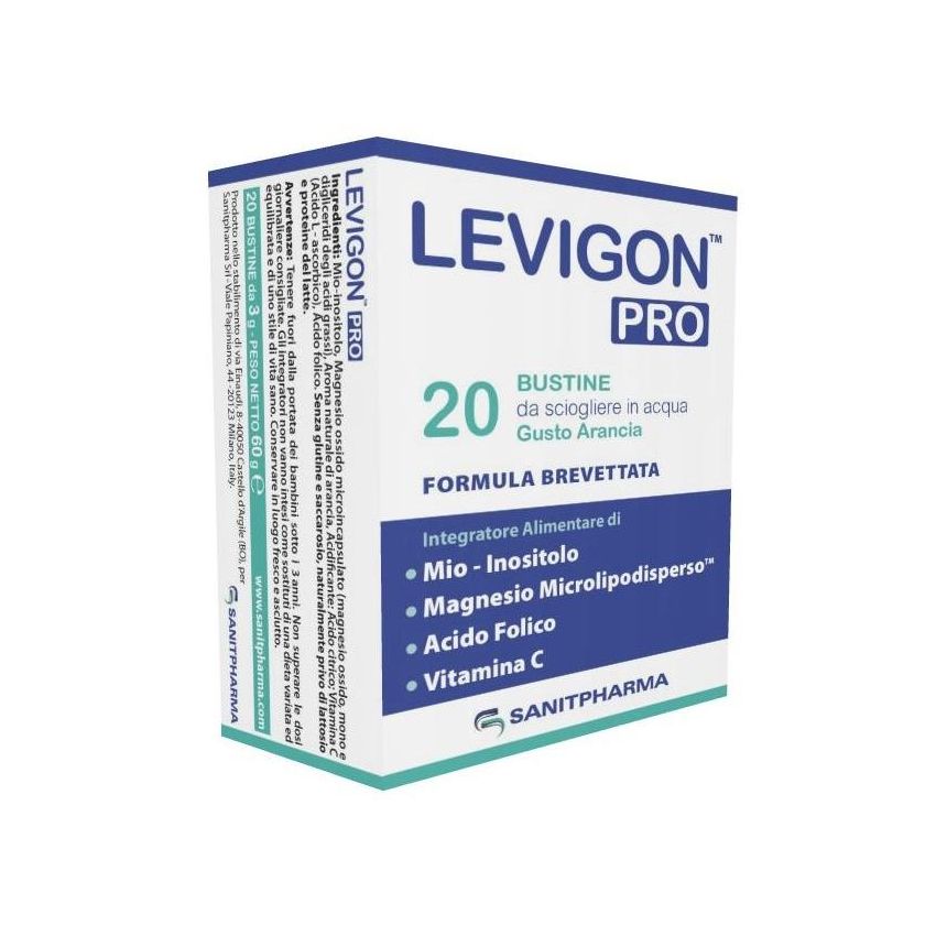 Levigon Pro - Pacchetto da 20 Bustine Effervescenti