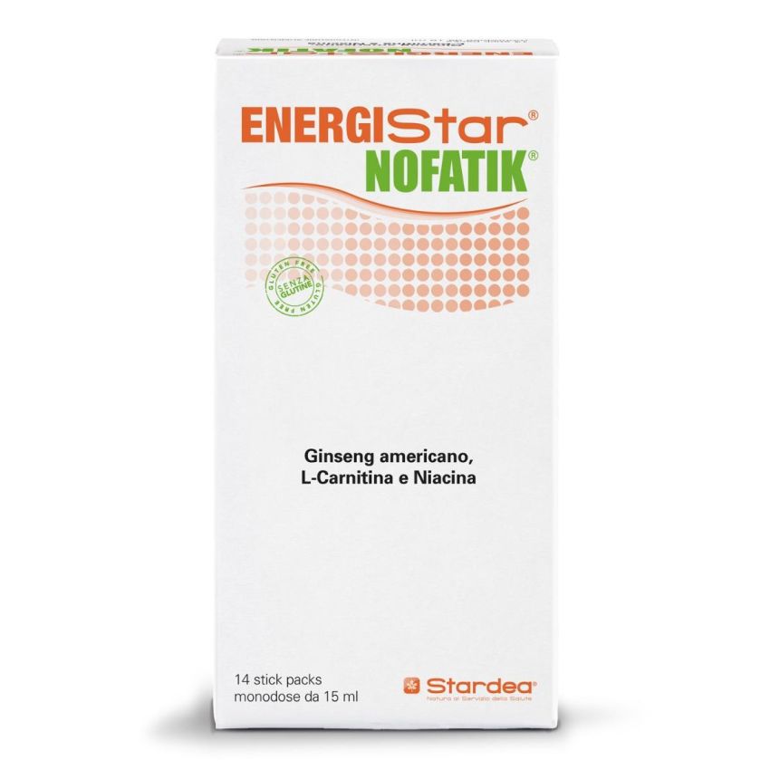 Energistar Nofatik - Stick Pack da 15ml - Confezione da 14 Pezzi