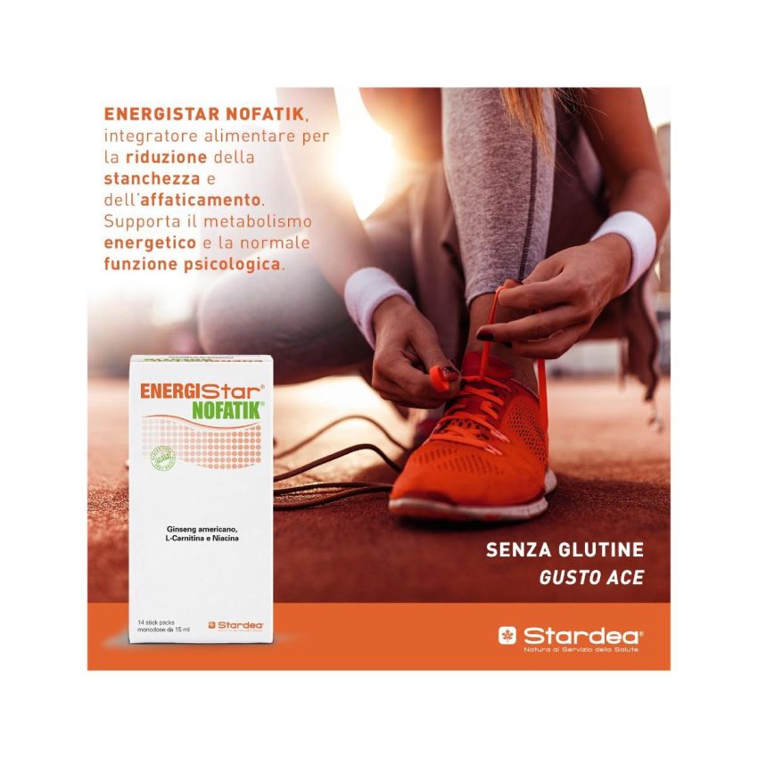 Energistar Nofatik - Stick Pack da 15ml - Confezione da 14 Pezzi
