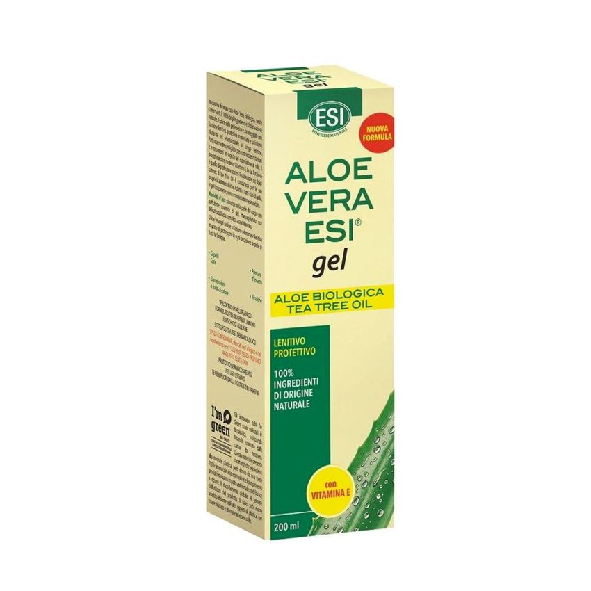 Gel Lenitivo e Protettivo Esi Aloe Vera con Vitamina E e Tea Tree - 200ml