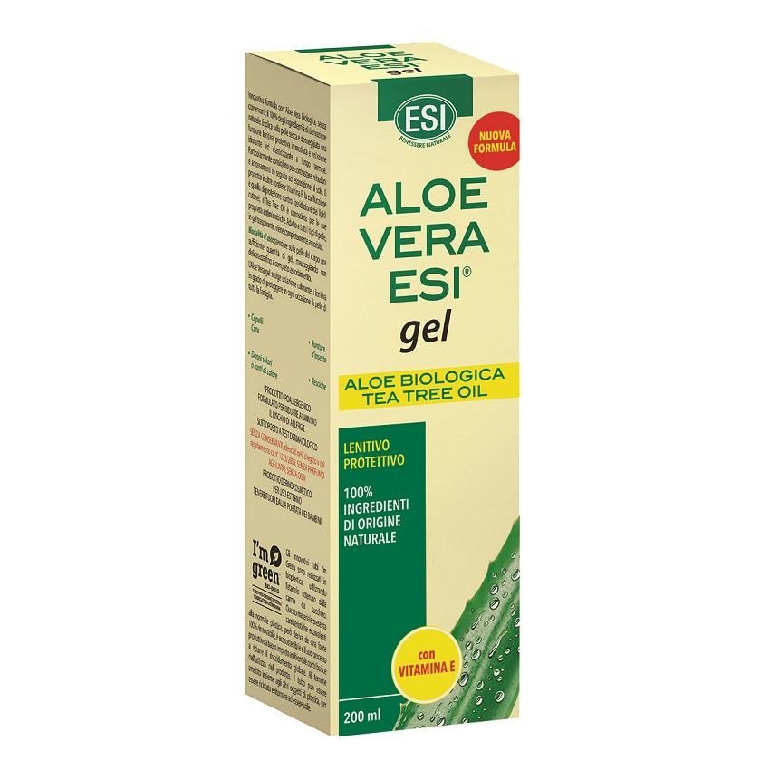 Gel Lenitivo e Protettivo Esi Aloe Vera con Vitamina E e Tea Tree - 200ml