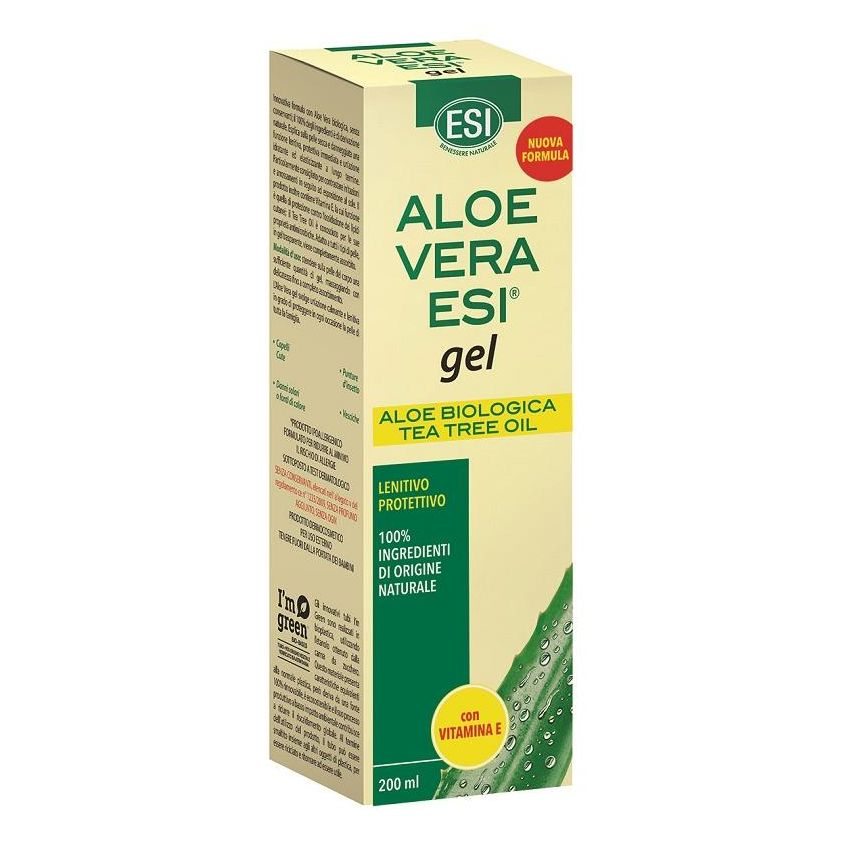 Gel Lenitivo e Protettivo Esi Aloe Vera con Vitamina E e Tea Tree - 200ml