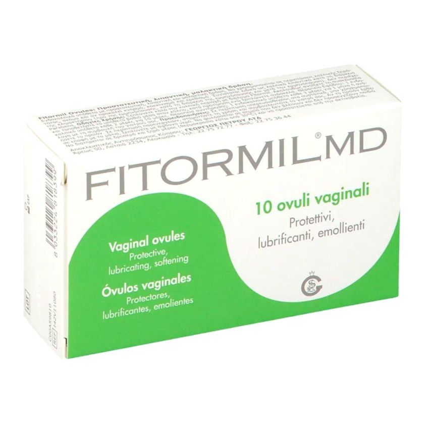 Vidermina Fitormil MD - 10 Ovuli Vaginali di Cura Intima