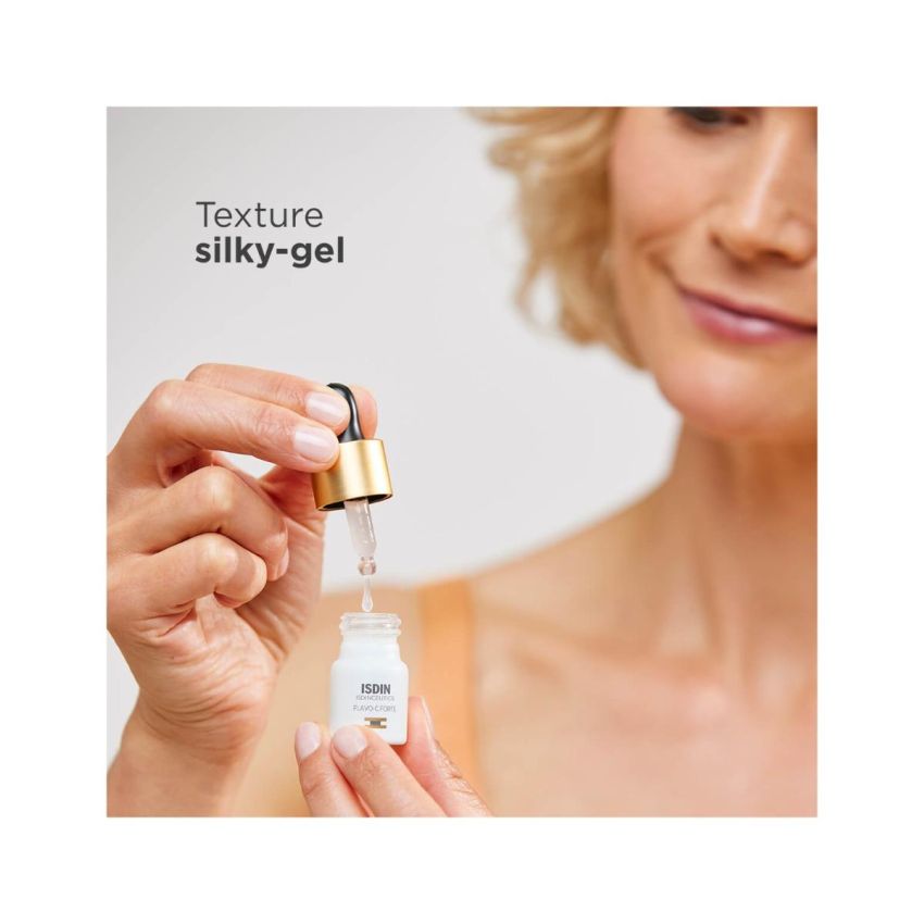Isdin Isdinceutics Flavo-C Forte Trattamento Viso Fortificante - 3 Flaconcini
