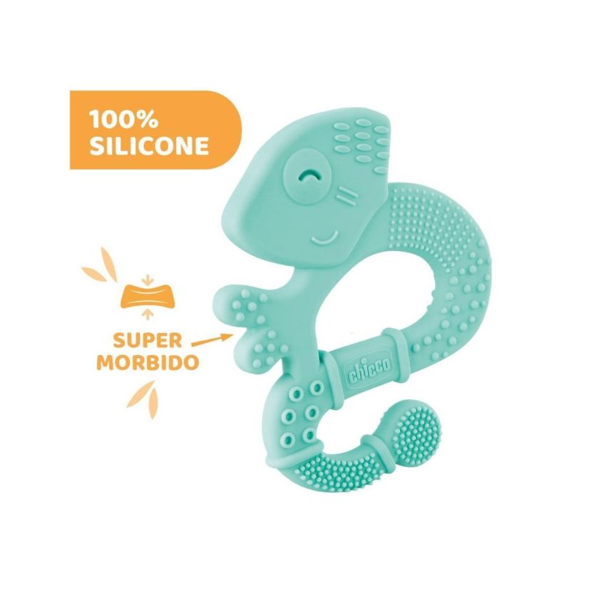 Chicco Soft Iguana Massaggiagengive per Maschio con Setole Morbide