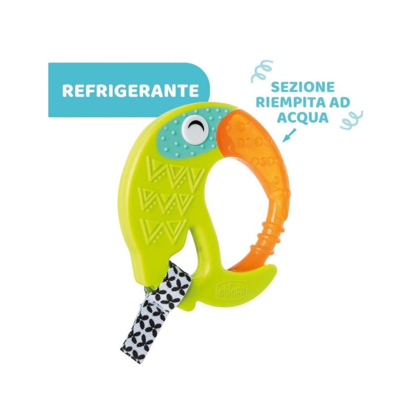 Chicco Tucano - Morditore Refrigerante per Bambini (Dai 6 Mesi in su)
