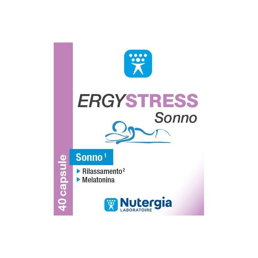 ERGYSTRESS Supporto per Sonno Rilassante - 40 Capsule