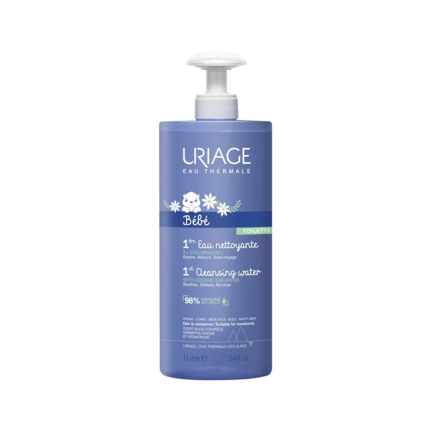 Uriage Premiere - Acqua Detergente di Prima Qualità, 1 Litro