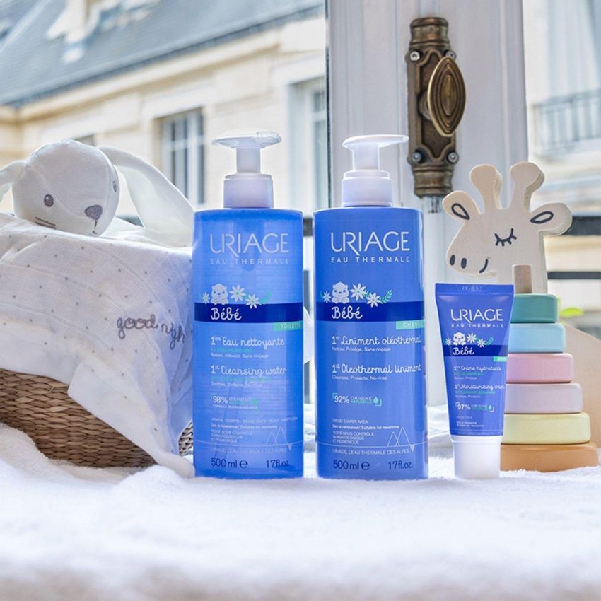 Uriage Bebe - Acqua Detergente Delicata per Bambini, 500ml