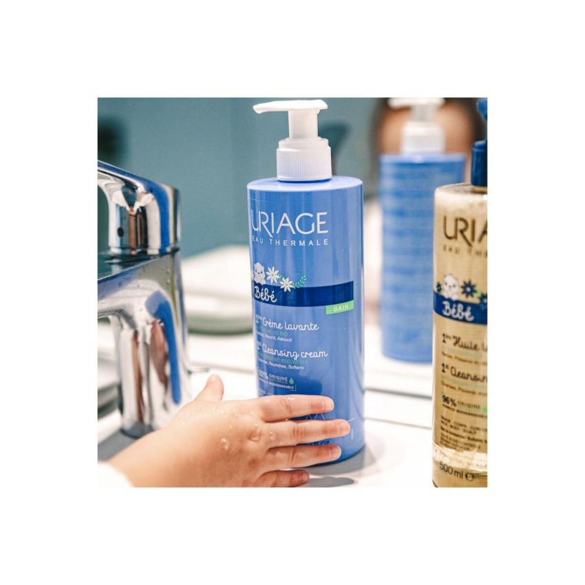 Crema Lavante Uriage Bébé 500ml per Bambini