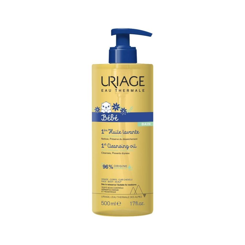 Olio Lavante Uriage Bébé Prima Infanzia - Bagno, 500ml