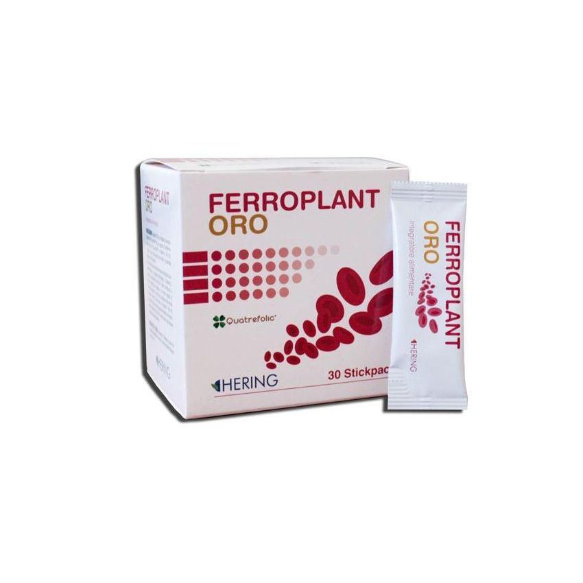 Oro Ferroplant - 30 Stickpacks per il Potenziamento delle Piante