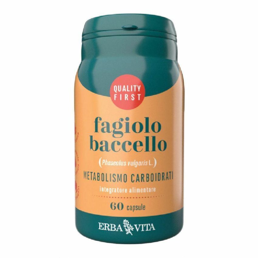 Erba Vita Fagiolo Baccello - Integratore Alimentare in Capsule da 60 Pezzi