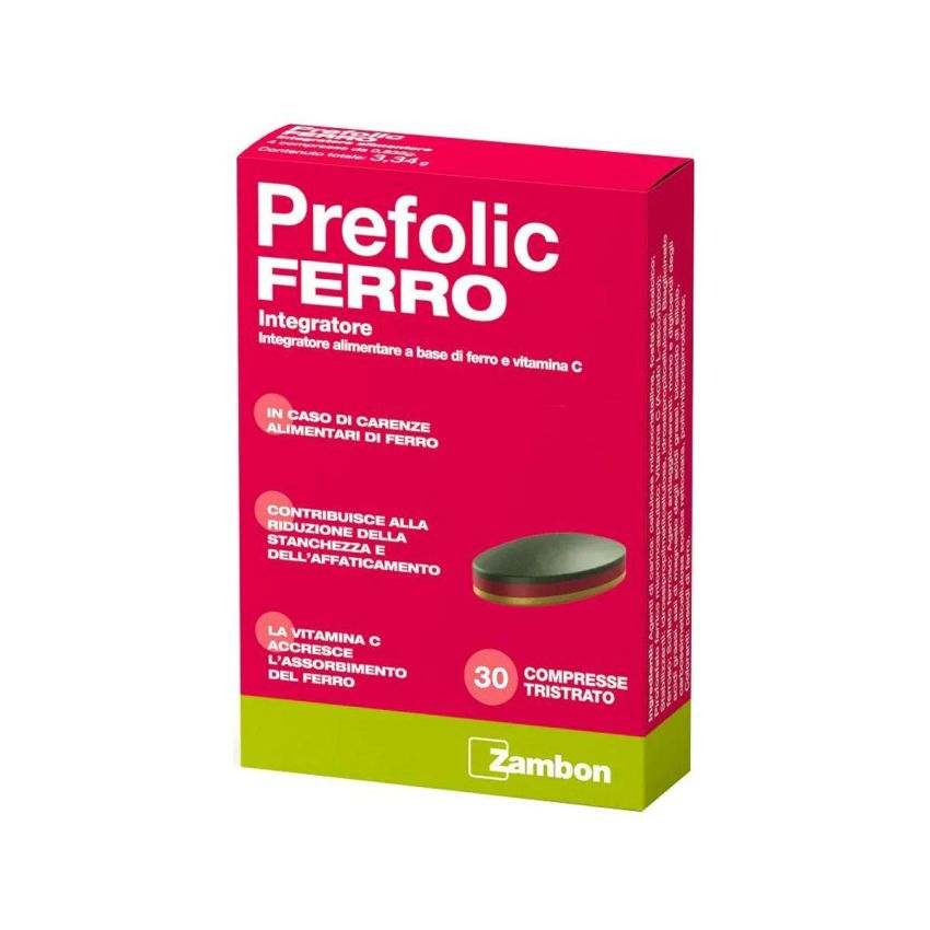 Prefolic Ferro: 30 Compresse per la Salute del Ferro